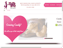 Tablet Screenshot of missmscandy.com